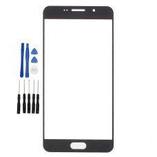 Black Samsung Galaxy A7 2017 SM-A720F Front glass panel replacement