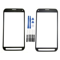 Black Samsung Galaxy S5 Active G870 G870H G870A Front glass panel replacement