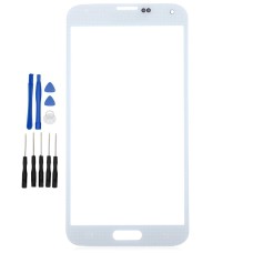 White Samsung Galaxy S5 G900F G900A G900M Screen Panel Front Glass