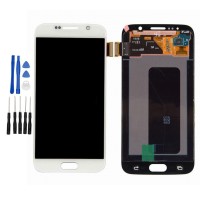 Samsung Galaxy S6 G920F G920A G920T G920FQ LCD Display Touch Screen Digitizer White