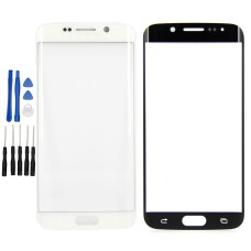 White Samsung Galaxy S6 Edge G925F G925A G925T Screen Panel Front Glass