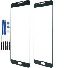 Black Samsung Galaxy Note 3 N900 N9000 N9005 Front glass panel replacement