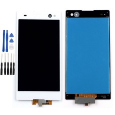 Sony Xperia C3 D2533 D2502 LCD Display Touch Screen Digitizer White