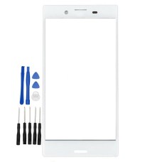 White Sony Xperia X Compact SO-02J F5321 Front glass panel replacement