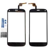Black Wiko Darkfull touch screen digitizer replacement