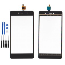 Black Wiko Fever 4G touch screen digitizer replacement