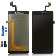 Black Wiko Freddy LCD Display Digitizer Touch Screen