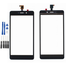Black Wiko Silde 2 touch screen digitizer replacement