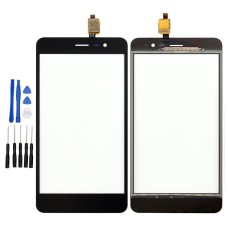 Black Wiko Tommy 2 touch screen digitizer replacement