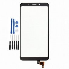 Black Wiko View touch screen digitizer replacement