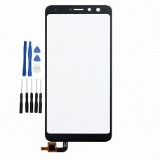 Black Wiko View Prime touch screen digitizer replacement